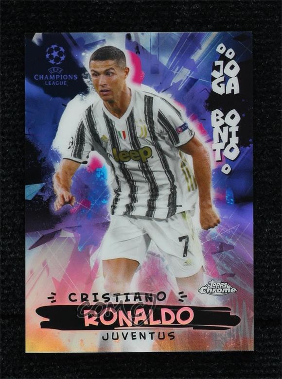 2020-21 Topps Chrome UCL Joga Bonito Cristiano Ronaldo #JB-1