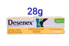 28gr DESENEX ANTIFUGAL CREAM ATHLETES FOOT