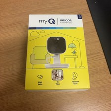 myQ Indoor Plug-in Security Camera Gen 2   2K Smart Wi-Fi Camera with Night V...