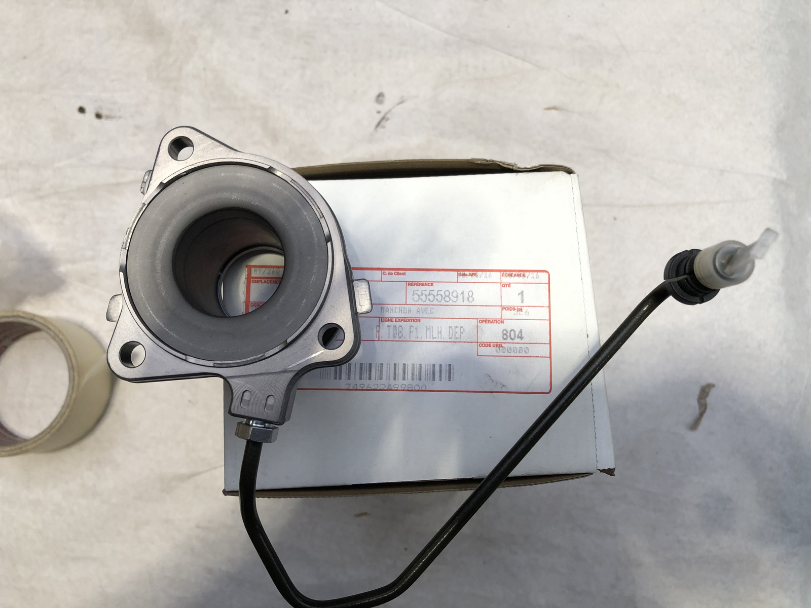 Butée d'embrayage 55558918 : finis les bruits de pédale Fiat