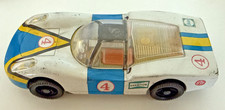 Very RARE Vintage Tin Litho Porsche 910 Racing Car 4 ARGENTINA 70 S