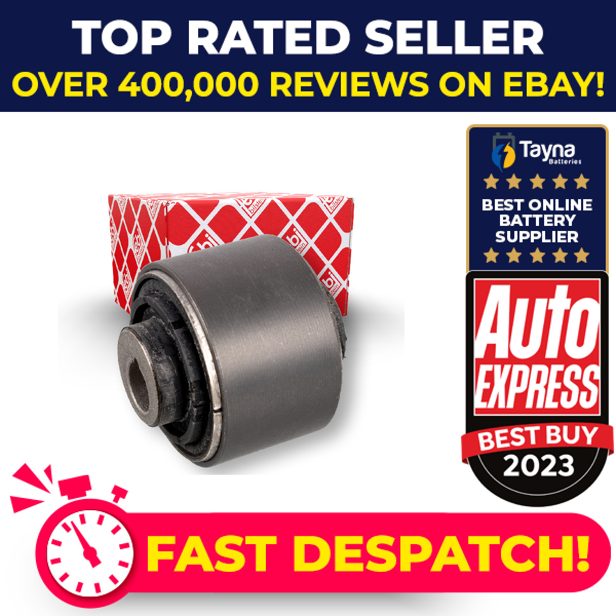 Wishbone / Control / Trailing Arm Bush fits MERCEDES CLS400D C257 2.9D 2017 on