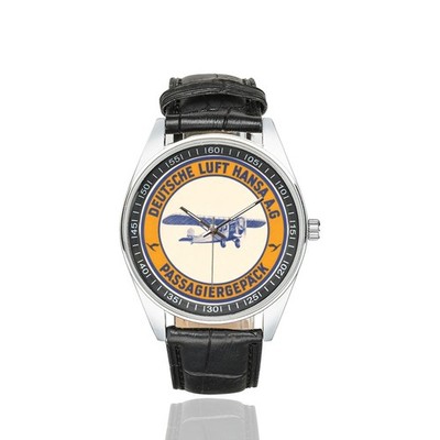 Deutsche Luft Hansa Vintage Retro Plane Logo v9 Airliner Aviation Watch repro