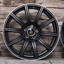 19 Zoll Alufelgen KT16 für Mercedes GLC GLC43 GLA45 AMG GLK SLC ABE Matt Schwarz