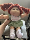 Cabbage Patch Kids 15th Anniversary 1998 Girl Red Braids Brown Eyes Dimples