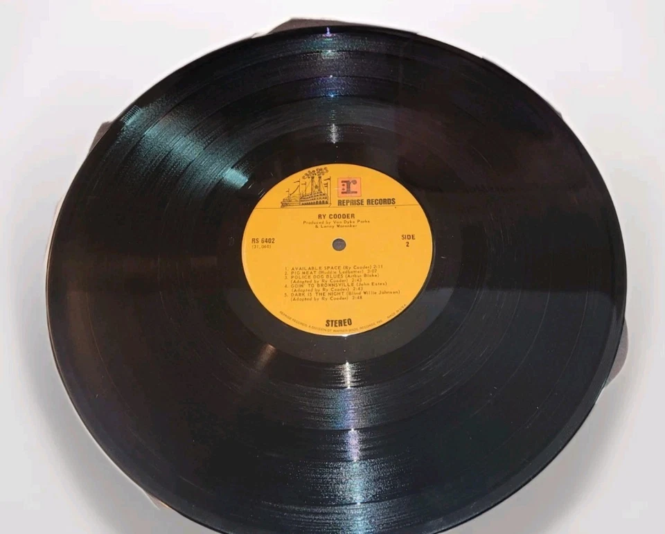 RY COODER Self Titled REPRISE RS-6402 LP VG+ o - Image 3 of 4