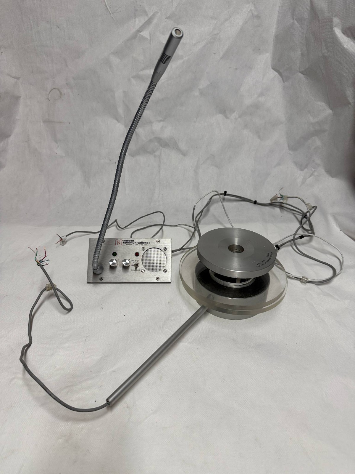 Norcon Communications TTU-7X Talk-Thru Unit Tested Base & Windows Unit