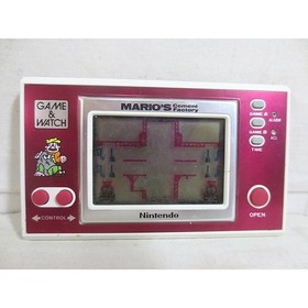 Nintendo Game & Watch Mario's Cement Factory Handheld Game Vintage Japan Mint