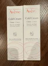 Pack of  2 – Avène Cold Cream 40ml (1.35 fl oz) – Exp: 12/2026