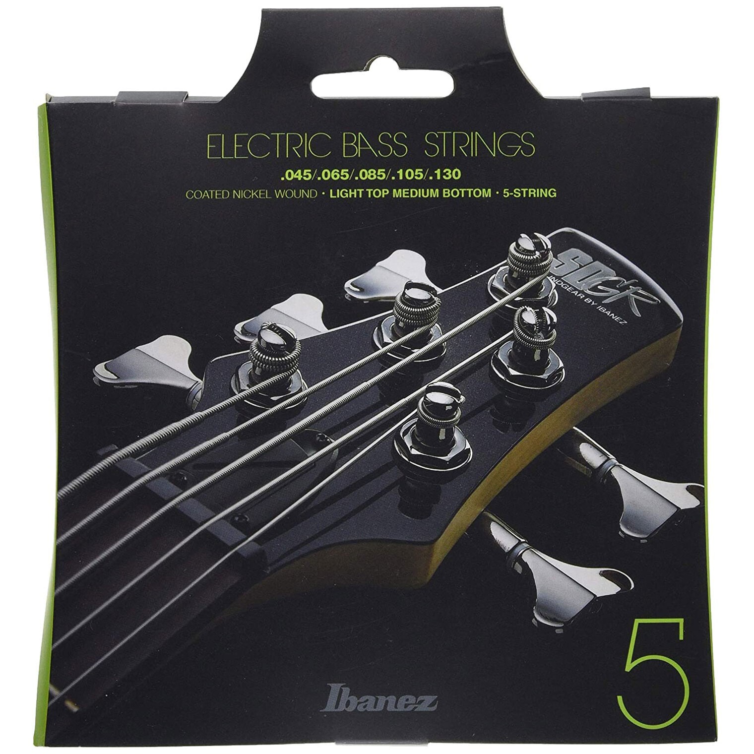 Saiten E-Bass Ibanez IEBS5C Coated 5-String Longscale Bass 045-130 Bass Saiten N 5390₽