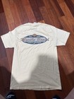Harley Davidson shirt Vintage Yellow Graphic Logo V-neck Size Large — photo 5