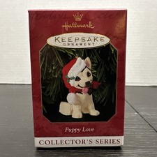 HALLMARK Keepsake Ornament - Puppy Love - 1999- German Shepherd New
