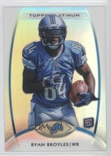 2012 Topps Platinum Rookie Ryan Broyles #146 7l6