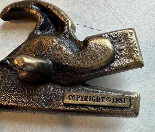 Vintage 1981 #851 Great American Buckle Tools Belt Saw Level Hammer Carpenter - Picture 4 of 10