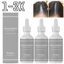NEW Deoxyribose Sugar Gel Hair Growth, Deoxyribose Serum for Hair Loss 1 3PCS