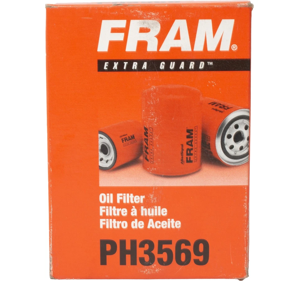 FRAM Oil Filter Extra Guard Fits 1985-1992 Volkswagen Golf L4 1.6 Part ID PH3569 Foto 3 de 4