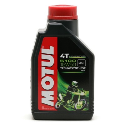 Motul 5100 ester 15W-50 4T Motorrad Motoröl 1l