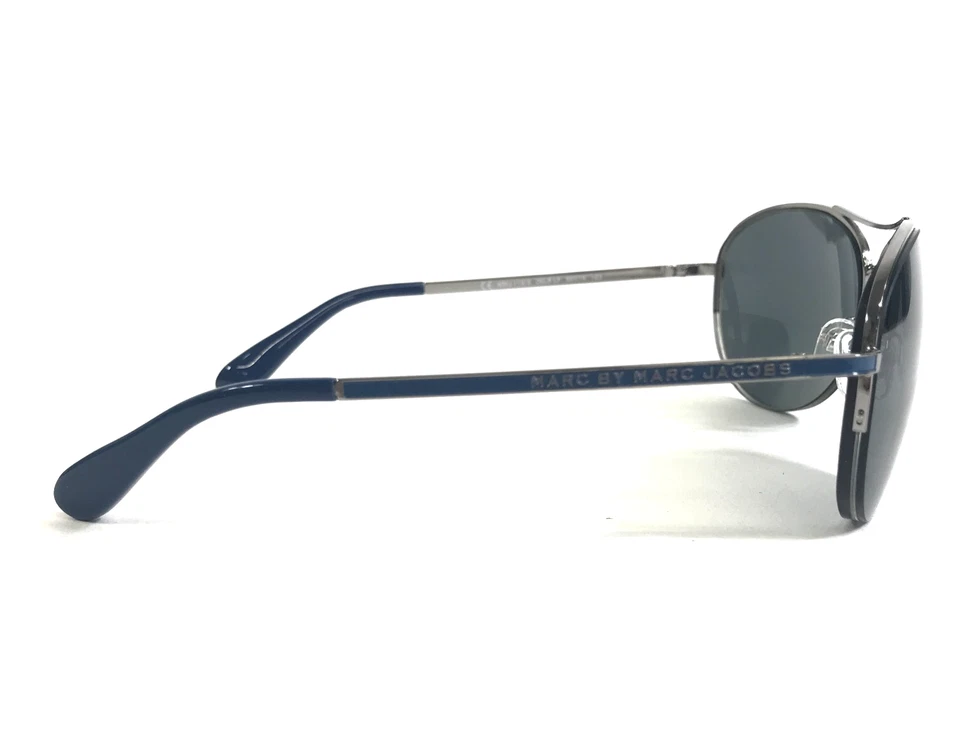 Óculos de sol Marc by Marc Jacobs MMJ119/S 06LB LF prata piloto com lentes polarizadas - Imagem 4 de 4