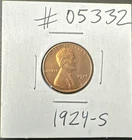 1924-S Lincoln Wheat Cent Penny * Uncirculated Red *