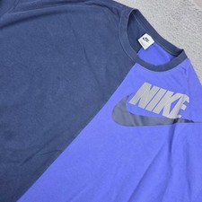 Nike Women's Blue Over-Oversized Fleece Dance Sweatshirt DV0328-410 Large