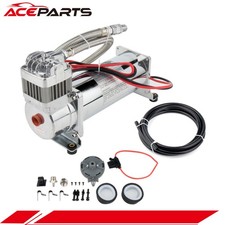 Npt 200 Psi Air Compressor Kit Air Ride Suspension Bags Universal Air Horn