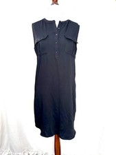 Adrienne Vittadini | Black Sleeveless Utility Dress | UK 12