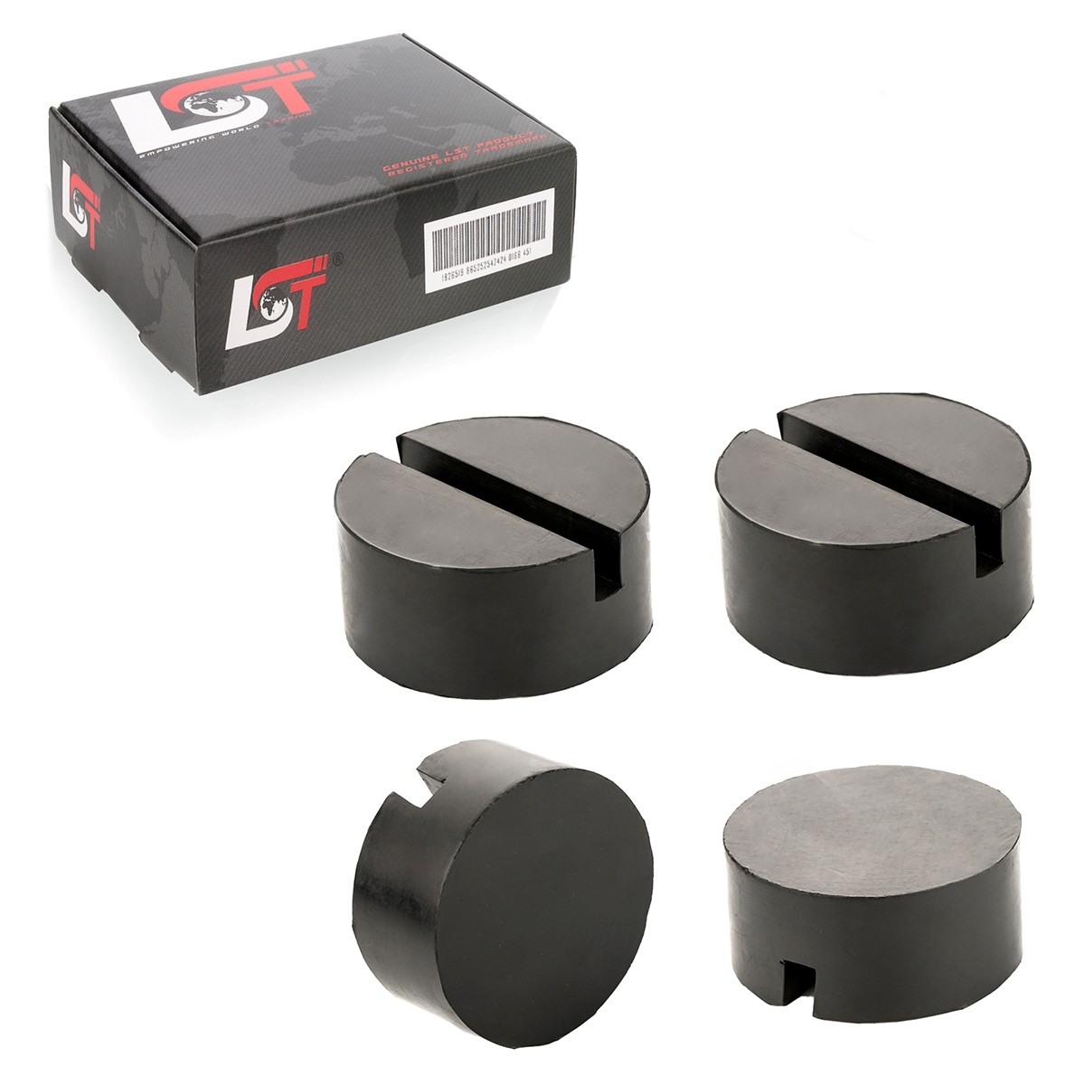 4x Jacking Point 75x35 mm Round Rubber Adapter Rubber Block for CHEVROLET
