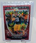 2025 Panini Rookies & Stars Crusade Matthew Golden Red Plaid Prizm RC Packers