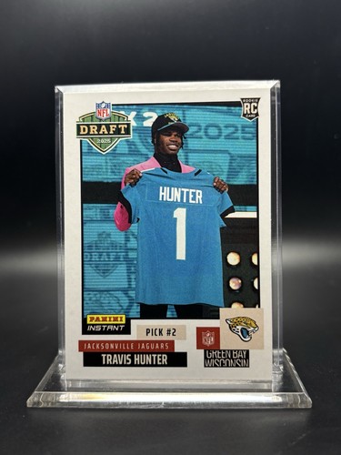 2025 Panini Instant Football - Travis Hunter Draft Night Rookie No. NFLDN-2