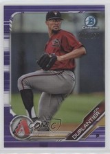 2019 Bowman Chrome Prospects Purple Refractor 248/250 Jon Duplantier #BCP-67 k2j
