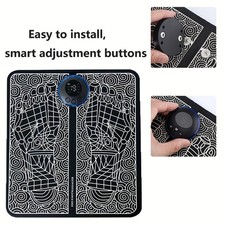 EMS Foot Stimulator EMS Foot Massager,Foot Massager Pad For Pain Plantar Relief,