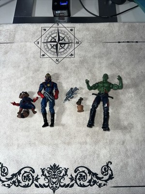 2011 Marvel Universe 3 Pack 3.75'' Guardians of the Galaxy Complete