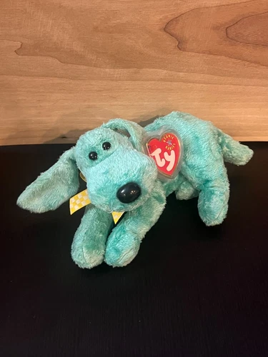 Vintage Beanie Baby - Diddley the Dog - Brand New With Original Tag