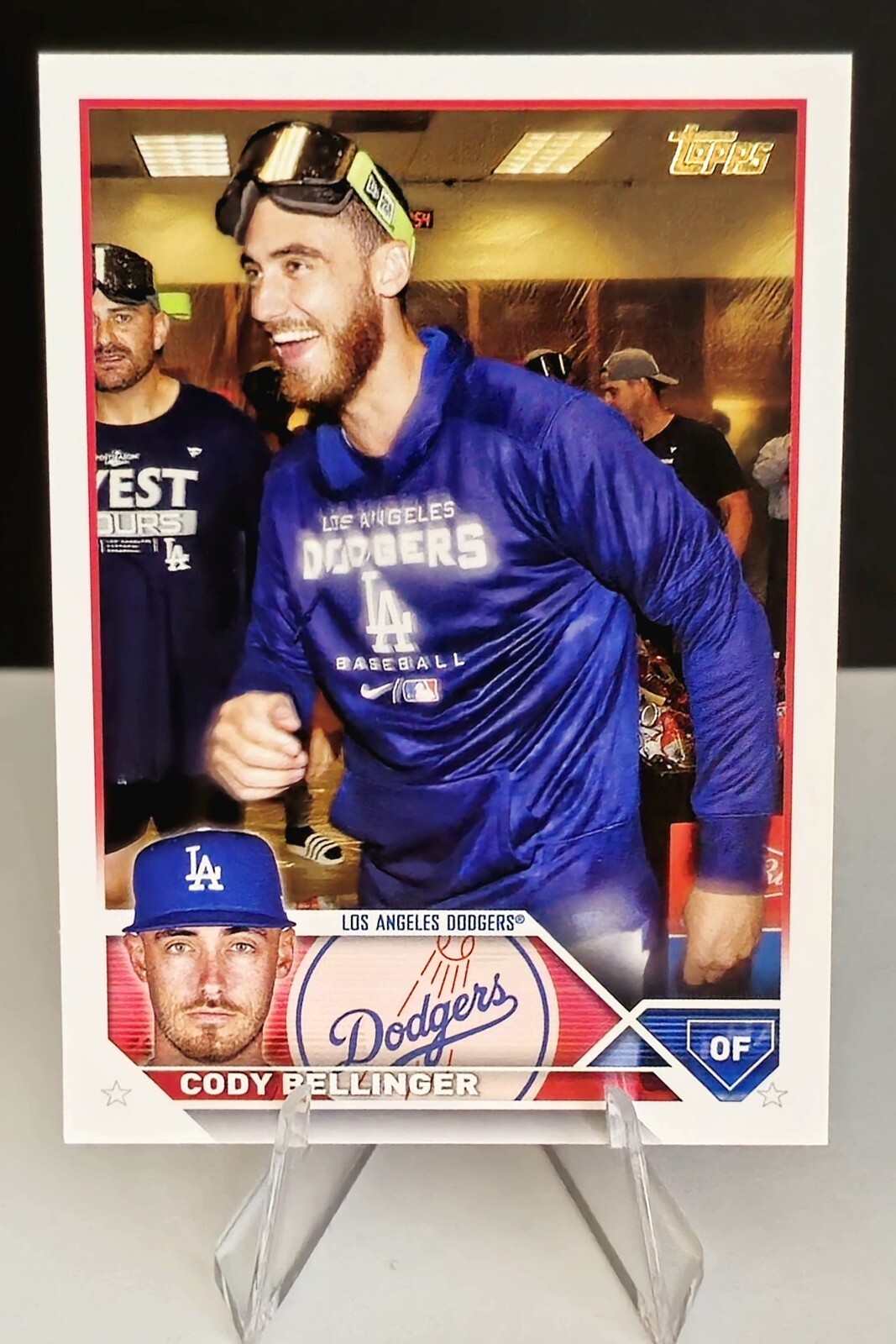 2023 Topps Series 1 Cody Bellinger Gold Mirror Image Variation SSP Dodgers #131