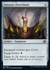 Magic MTG Veteran's Powerblade [The Brothers' War]