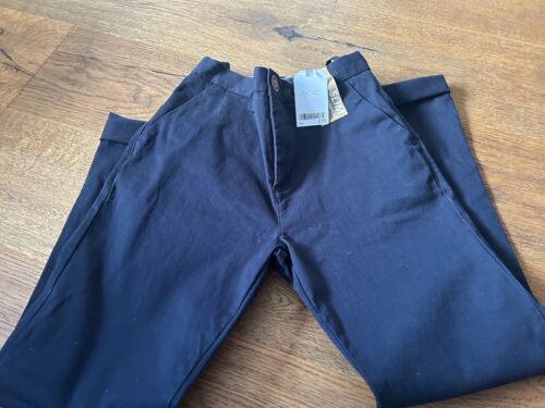 NEXT Boys Slim Fit Navy chinos Age 13 BNWT