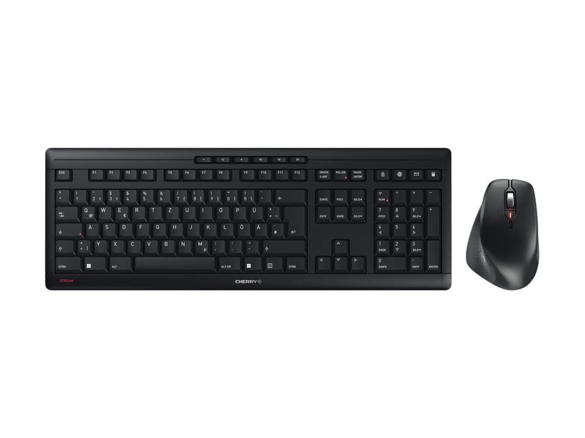 CHERRY STREAM DESKTOP COMFORT Keyboard and mouse set 100% JD-8550DE-2