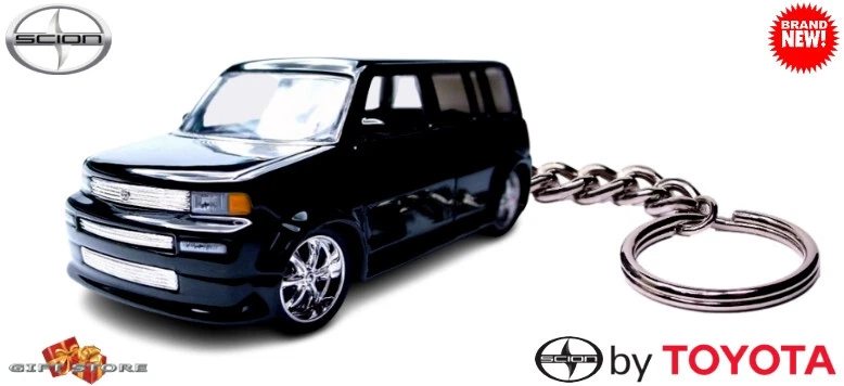 🎁🆕 ULTRA RARE KEYCHAIN BLACK SCION XB TOYOTA BB CUSTOM Ltd Ed.💕GREAT GIFT💕🎁 - Image 4 of 4