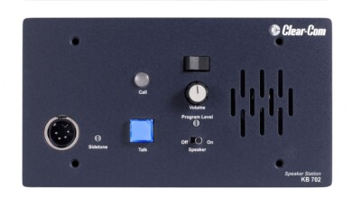 Clear Com KB-702 2 Channel Wall Mounted Remote Headset Speaker Station Intercom