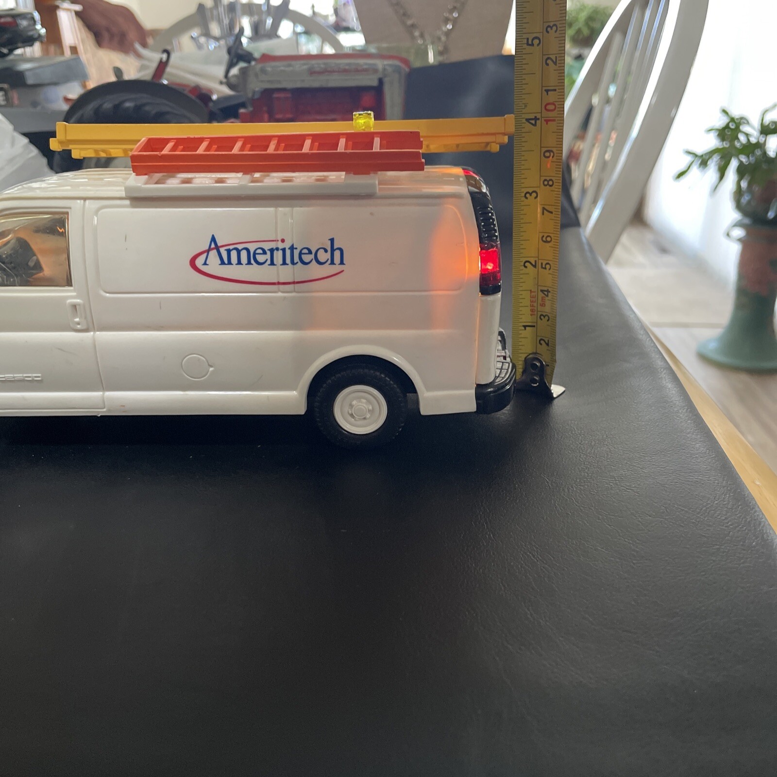 Cool Gmc Ameritech Promo Style Plastic Bank Toy Truck 1/24 Scale eBay