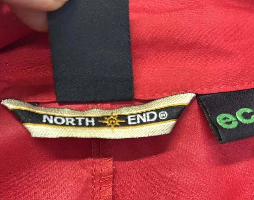 North End Eco Alfa Romeo Racing Jacket Lightweight XXL Red Windbreaker  Zipper - Image 4 of 4
