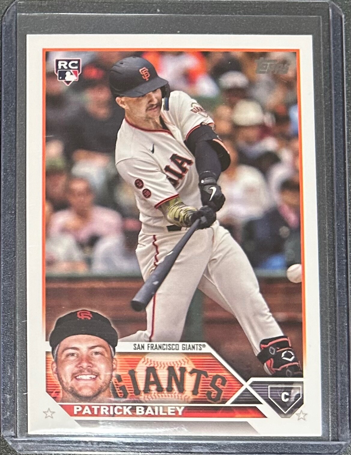 Patrick Bailey 2023 Topps Update Series RC #US8 San Francisco Giants