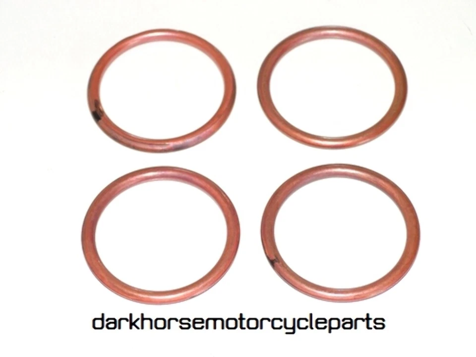 4x Juntas de escape K&L Honda CB700 CB750 CB900 CBR1000 CBR1100XX #18291-MM5-860 Foto 3 de 4