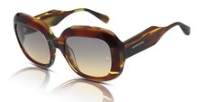 Scotch  Soda Sunglasses Women's SS7035 107 Brown Horn/Grey-Orange Gradient