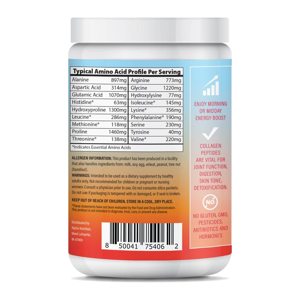 Acerca de tu péptido de colágeno energético colágeno en polvo mejor que las proteínas vitales Foto 2 de 4