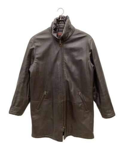 Emporio Armani Lamb Leather Jacket Size 52 (XL) F… - image 1