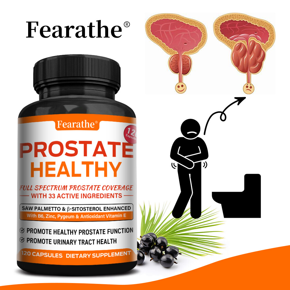 Prostate Support Supplement 33 Herb Complex Urinary Functions Prostate  Health - Main Image