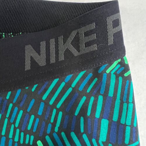 Nike Pro Damen Leggings Medium hypercool Gezeitengrün Netz Training Dri Fit - Bild 4 von 11