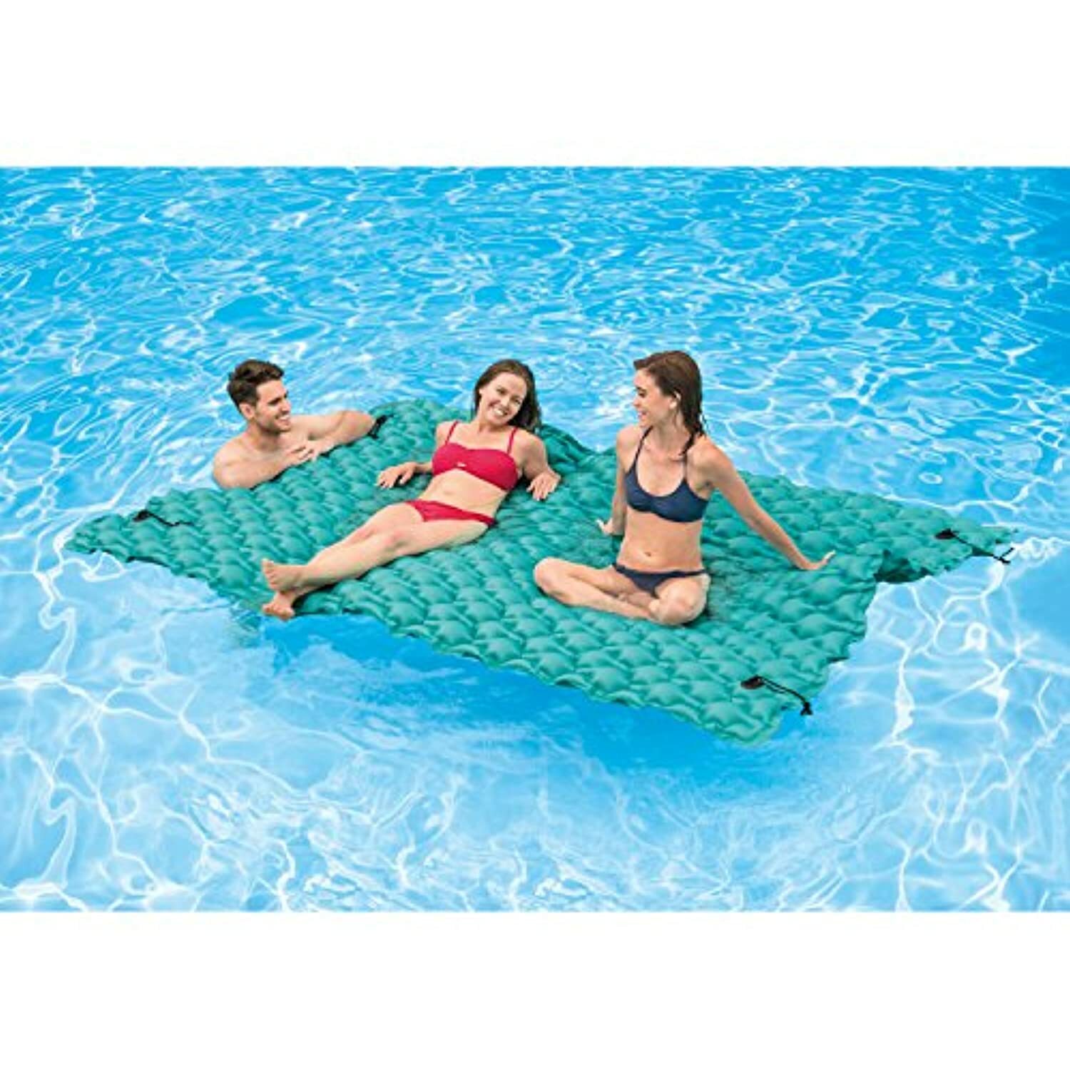 intex inflatable floating mat