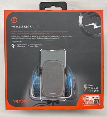 Ventev Wireless Car Kit Universal Wireless Charging (255353)